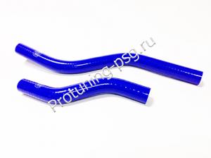     Патрубки силиконовые шланги печки ВАЗ Приора-2170  синие