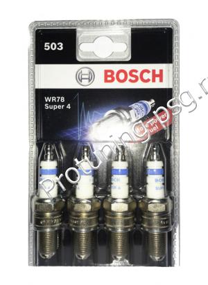 Cвечи Bosch 4-х электродные 8V