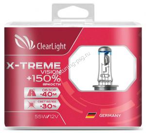 Лампа галогенная H1 X-treme Vision +150%