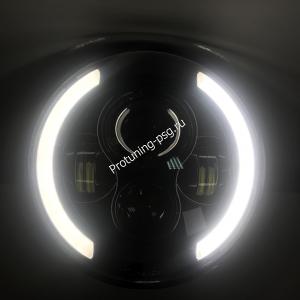 Фары LED 4 , чёрные с дхо + поворотник 2121-2131 /Нива/, ВАЗ 2101, 2102 (комплект 2 штуки)